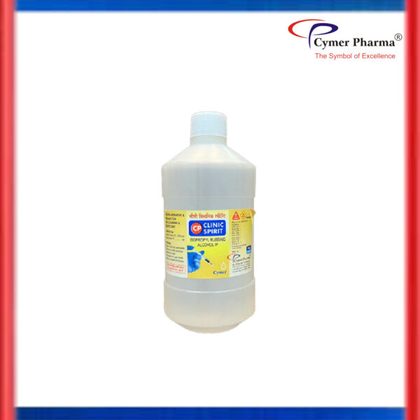 At Cymer Pharma, we understand the critical role that clinic spirit plays in maintaining stringent hygiene standards in healthcare settings.
